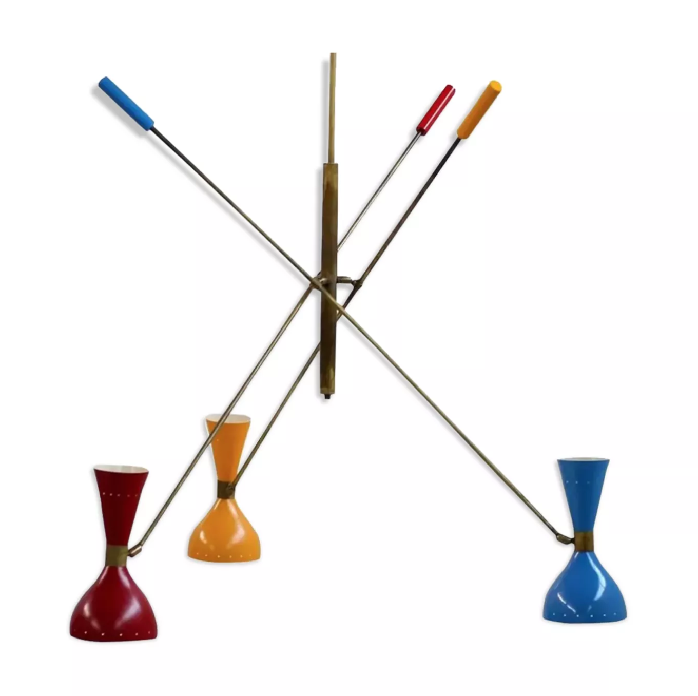 Italian balance chandelum chandelier 3 articulable arms