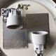 Vintage peill & putzler germany round milkglas ceiling lamp goldton