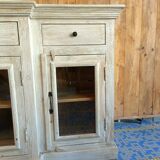 Buffet / display cabinet style industrial/colonial solid mango wood
