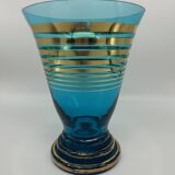 1950s glass vase