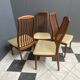set of 4 Teak Kai Kristiansen chairs  for  Schou Andersen 1960s Denmark