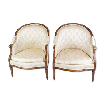 Set of two armchairs Louis XVl
