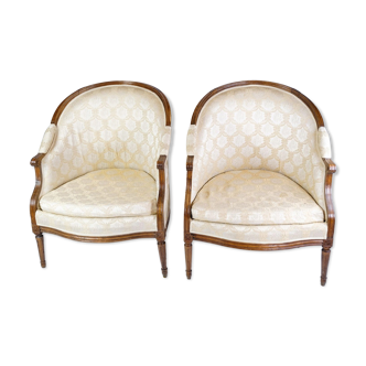 Set of two armchairs Louis XVl