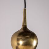 2x Hans Agne Jakobsson Brass Pendant Lamp, 1960s Sweden