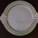 Plat rond porcelaine  opaque  S A