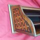 Inlaid office letter holder