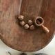 Solid wooden dish