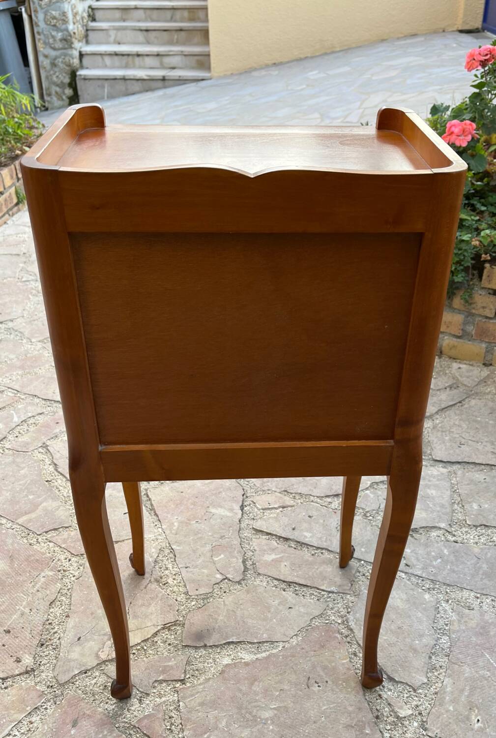 Pair of cherry bedside tables
