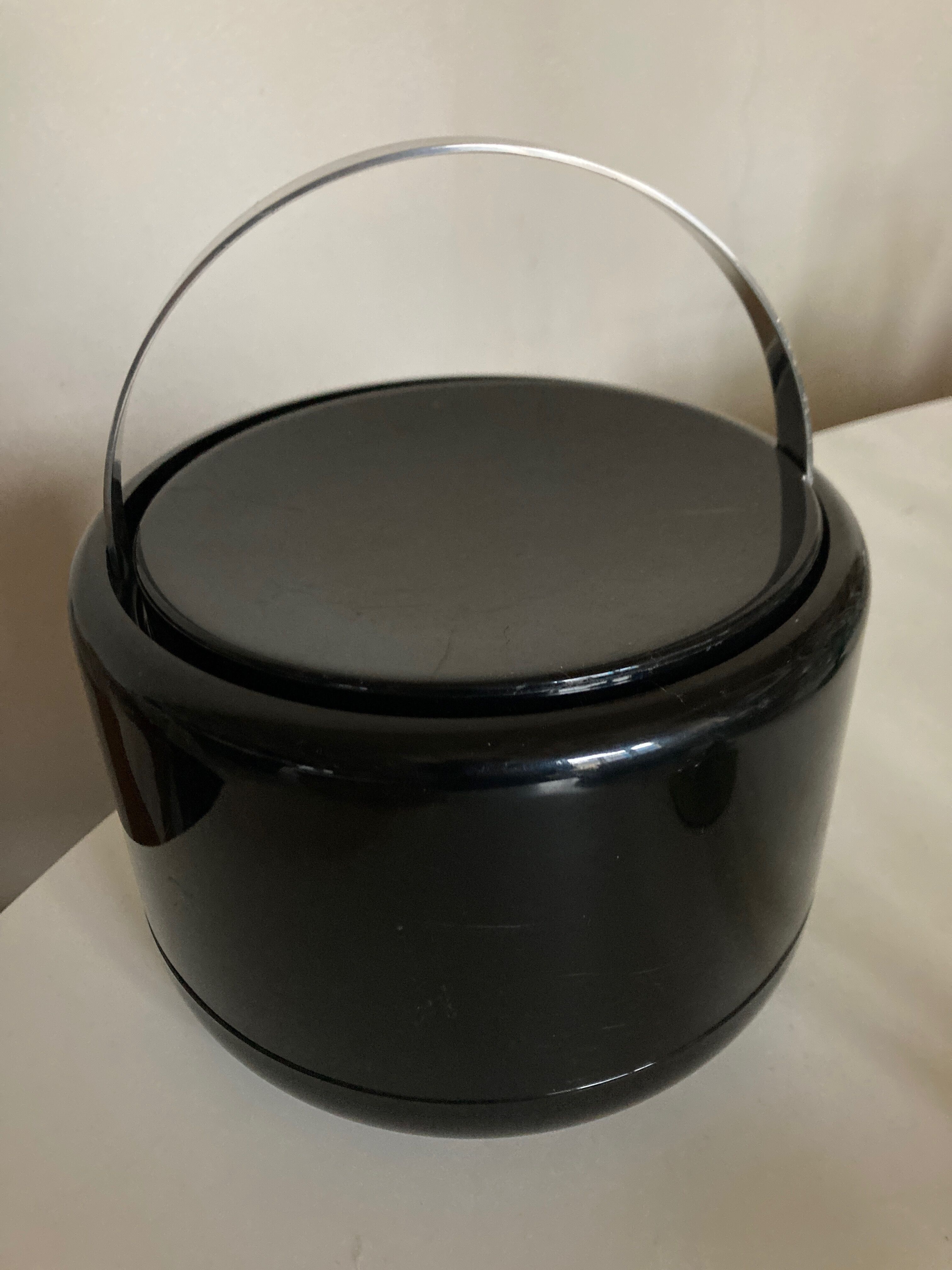 Produit BHV seau à glace Stelton noir 1970 Denmark