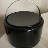 Produit BHV seau à glace Stelton noir 1970 Denmark