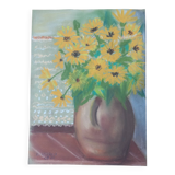 Pastel bouquet de fleurs