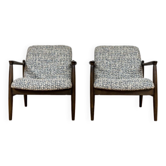 Customizable GFM-64 Armchairs by Edmund Homa, 1960s, Set of 2