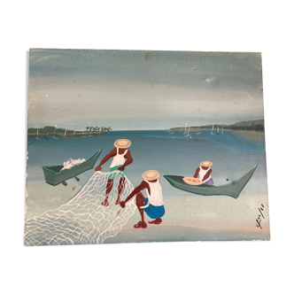 Old painting - oil on canvas