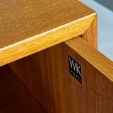Mid-century teak sideboard WK Möbel 60s vintage
