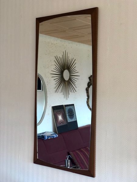 Scandinavian style rectangular mirror