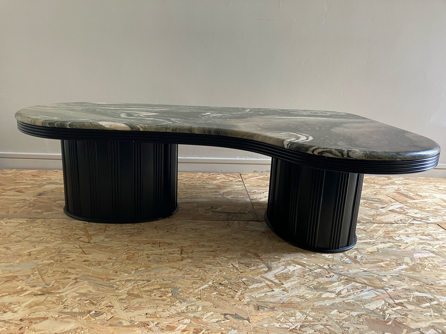 Mid-century marble coffee table, Italy, 1976