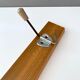 Wooden wall coat holder from the 1950s
