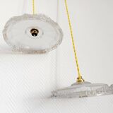 Pair of Ezan art deco pendant lights