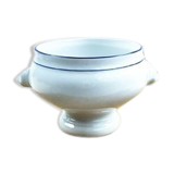 Antique porcelain bowl with ear
