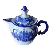 Blue and white Staffordshire England teapot!
