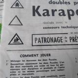 Puzzle vintage Karapousse