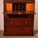 Mahogany bookcase with secretary - 18th century