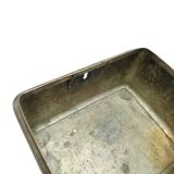 Sugar bowl, neoclassicism, silver-plated brass, Fraget, Poland, 19th century