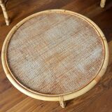 Vintage rattan lounge set 1970