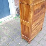 19th-century Louis Philippe walnut office secretary.