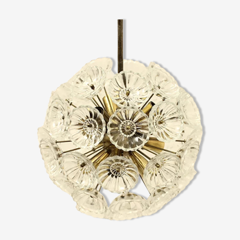 Vintage dandelion sputnik lamp