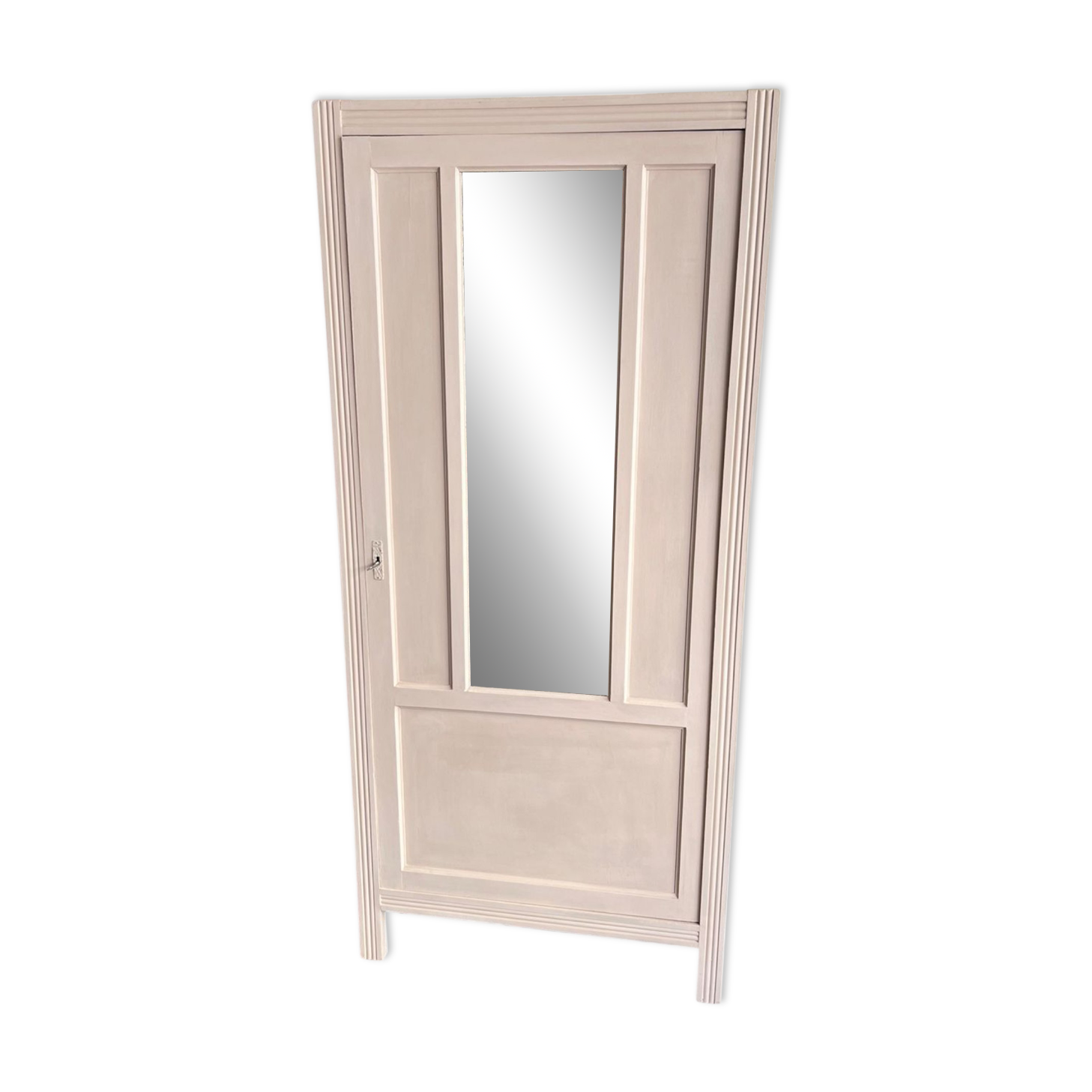 Small Parisian wardrobe with mirror