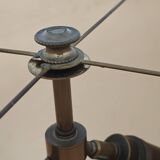 Old "Maison Charles" style bronze lamp