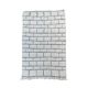 Graphic Berber rug in wool