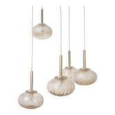 Rare Midcentury Pendant Fischer Leuchten, Germany, 1970s