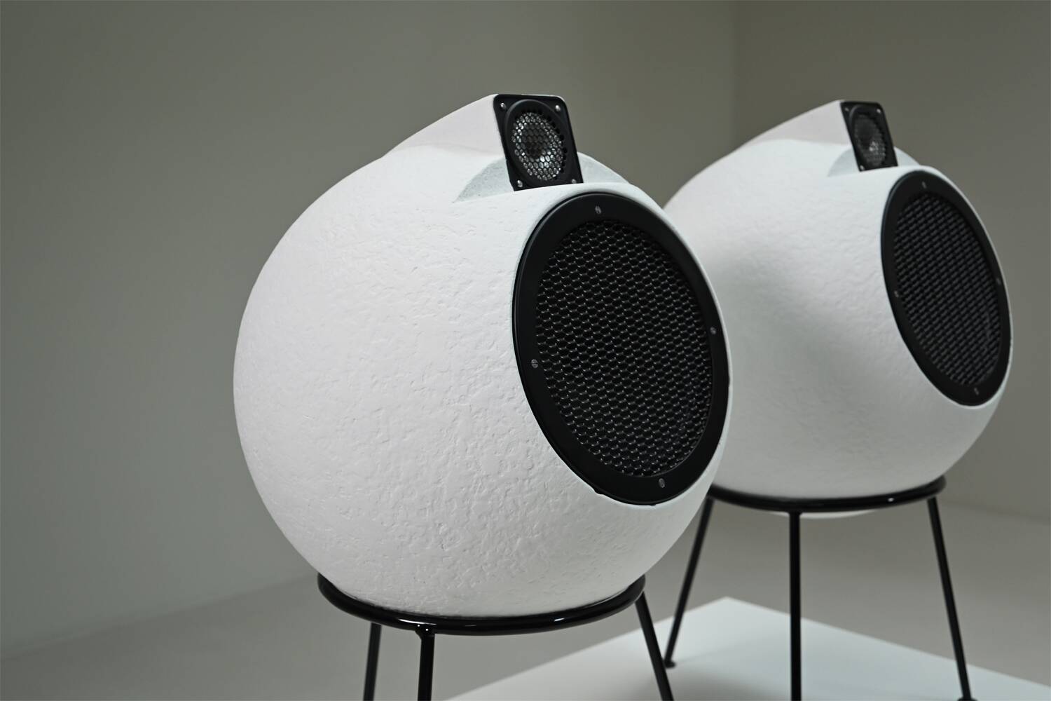 Ensemble de haut-parleurs BS 404 par Joseph Léon pour Elipson, France des années 1960.