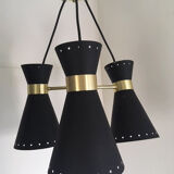 Chandelier in the style of the Italian creations of the 50s