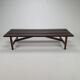 Wengé bench by Spectrum, 1960s