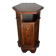 Meuble d’appoint hexagonal en bois d’acajou– XXe siècle