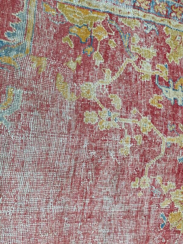 Turkish Smyrne Oushak carpet 236x466 cm