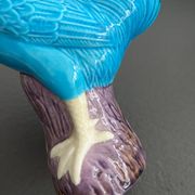 Coq turquoise porcelaine Chine