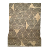 Tapis kilim tissé à la main en coton chanvre, fait main, traditionnel, 150 x 240 cm
