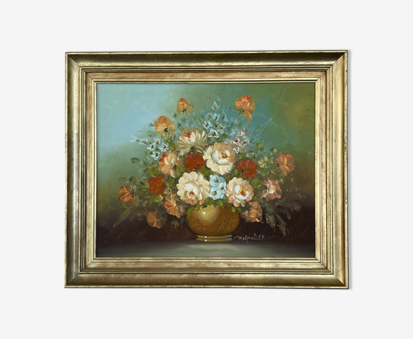 Nature morte sur toile