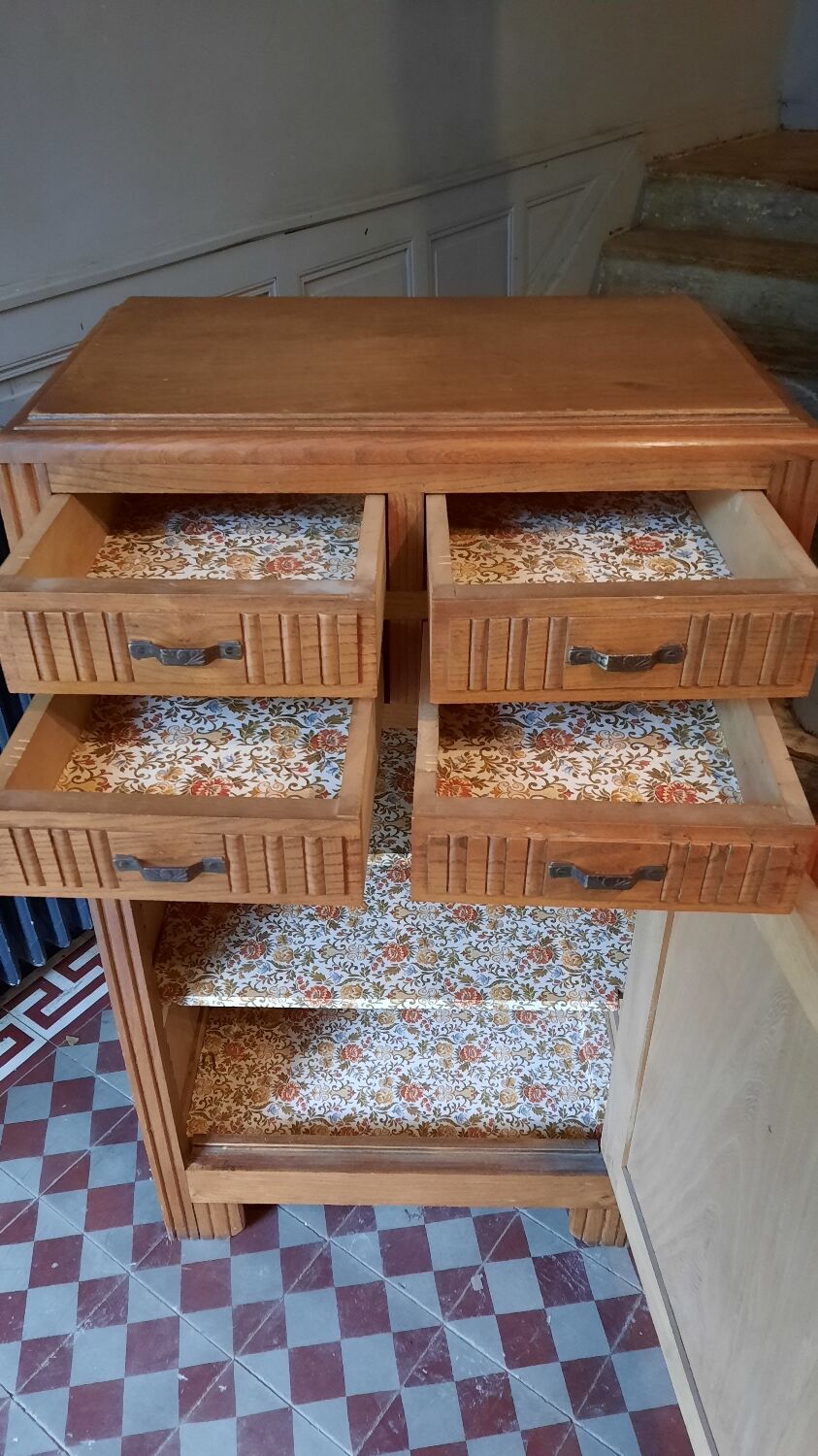 Low art deco style sideboard