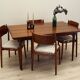 Rosewood table, Danish design, 1970s, manufacturer: Omann Jun, designer: Gu