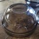5 Arcoroc smoked bowls, stackable tempered glass, 1970s