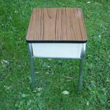 Brown Formica chest set