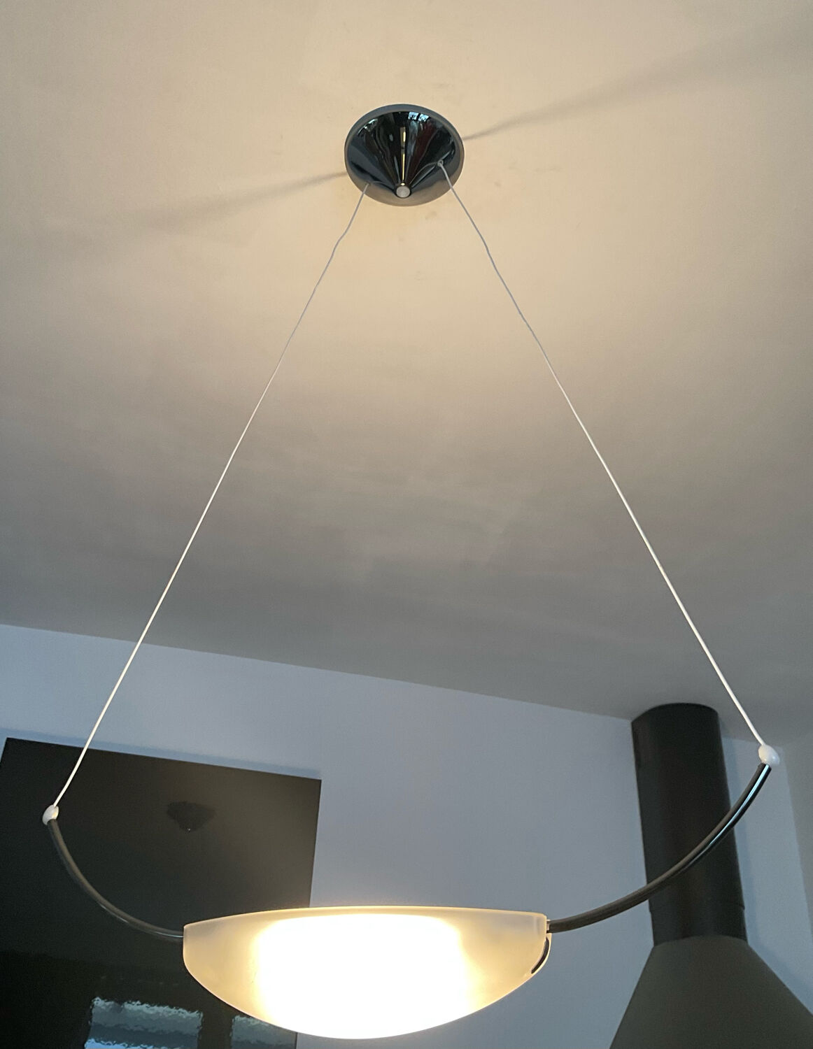 Suspension vintage Arteluce Velica Italy