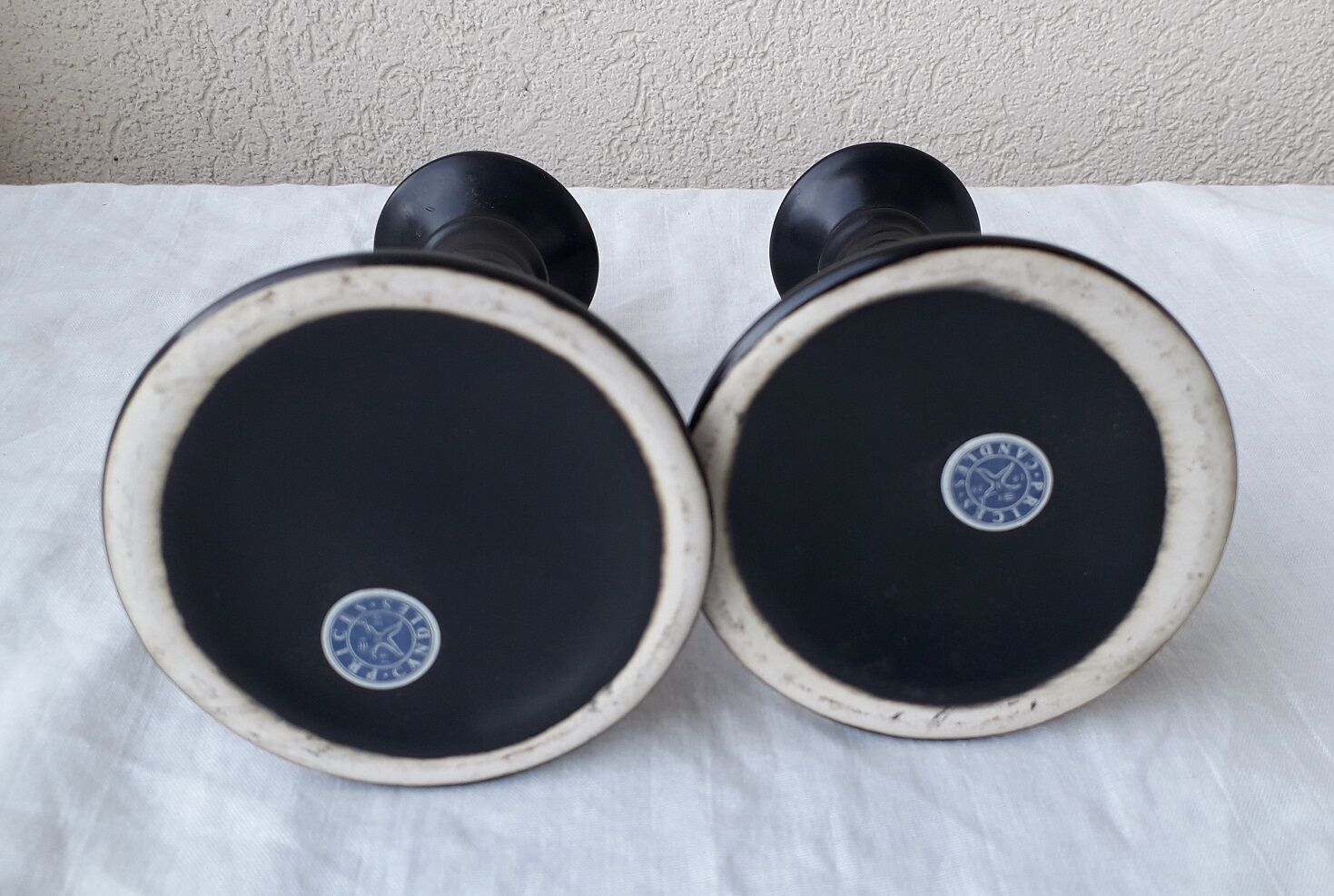 Ceramic candle holders