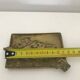 Ashtray hunting dog brass