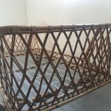 Rattan bed in the 60s